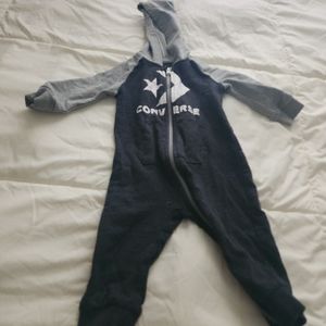 Converse infant hooded coverall